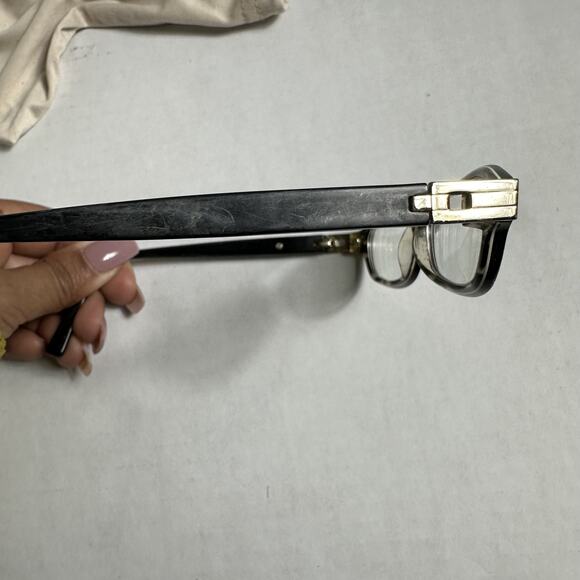 Tory Burch Eyeglasses Frame Prescription Lenses With Case Glossy Black - Picture 5 of 8